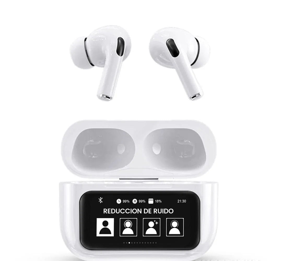 Airpods PRO con pantalla y Cancelación de Ruido
