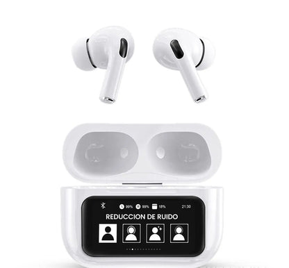 Airpods PRO con pantalla y Cancelación de Ruido