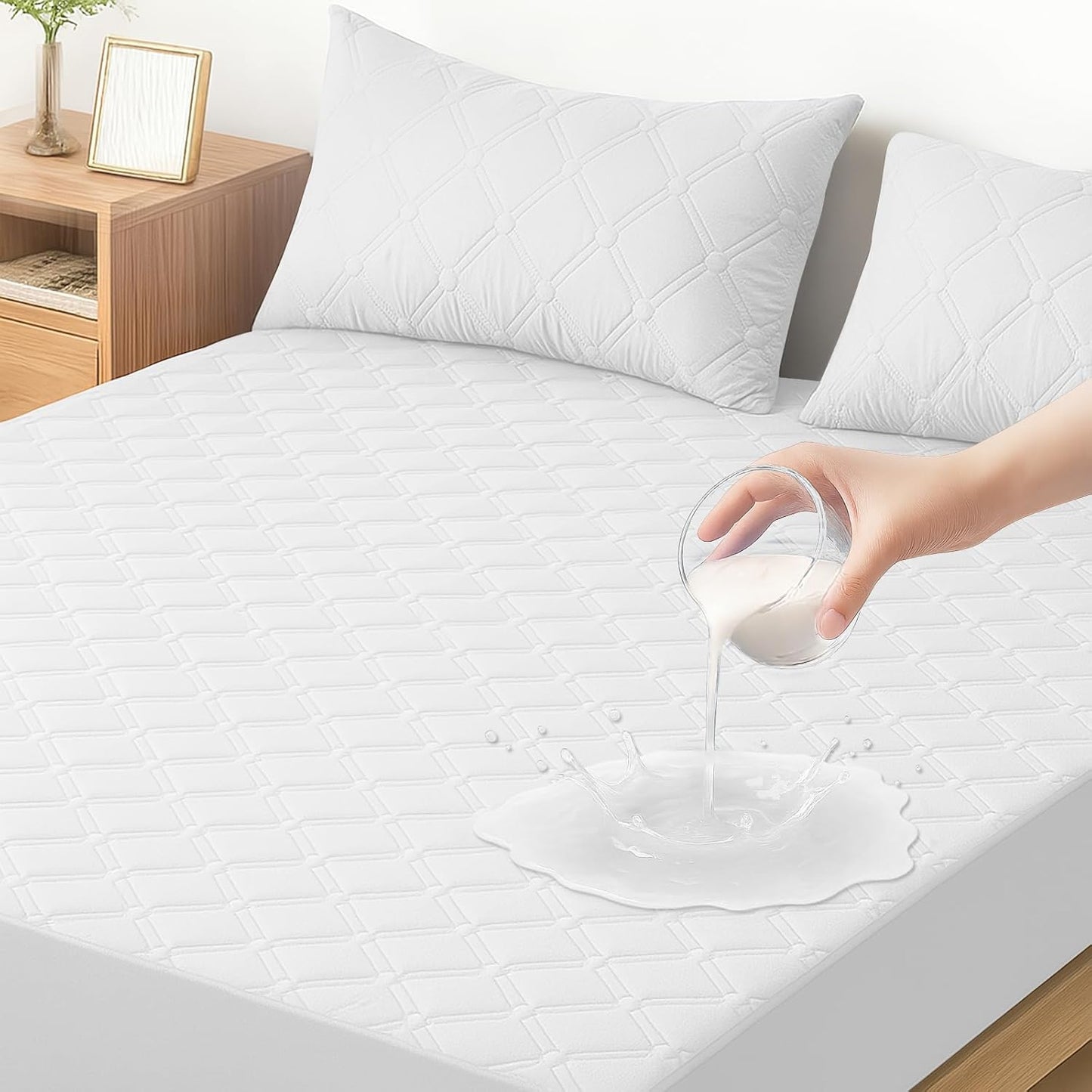 Protector colchon impermeable 150x200 CM, 135x190 CM, 90x190 CM