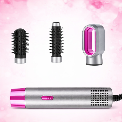 Cepillo Alaciador/rizador Y Secador De Pelo 3en1 Profesional